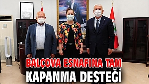 Balçova Esnafına Tam Kapanma Desteği