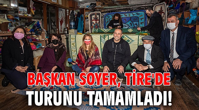 Başkan Soyer, Tire'de turunu tamamladı!