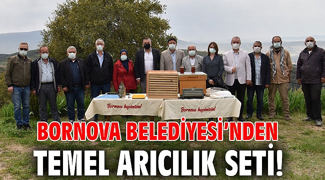 Bornova Belediyesi’nden temel arıcılık seti!