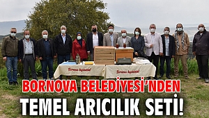 Bornova Belediyesi’nden temel arıcılık seti! 
