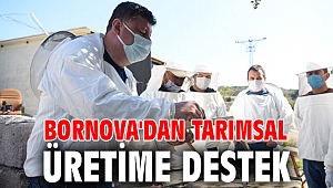 Bornova'dan tarımsal üretime destek