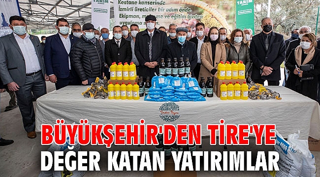 Büyükşehir'den Tire'ye değer katan yatırımlar