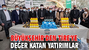 Büyükşehir'den Tire'ye değer katan yatırımlar