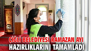 Çiğli Belediyesi Ramazan Ayı Hazırlıklarını Tamamladı