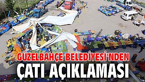 Güzelbahçe Belediyesi'nden çatı açıklaması