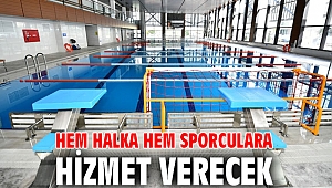 Hem halka hem sporculara hizmet verecek