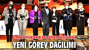İzmir Büyükşehir Belediye Meclisi'nde yeni görev dağılımı