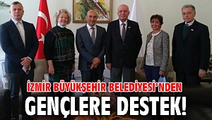 İzmir Büyükşehir Belediyesi’nden Gençlere destek!