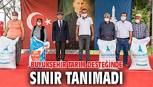 İzmir Büyükşehir Belediyesi tarım desteğinde sınır tanımadı