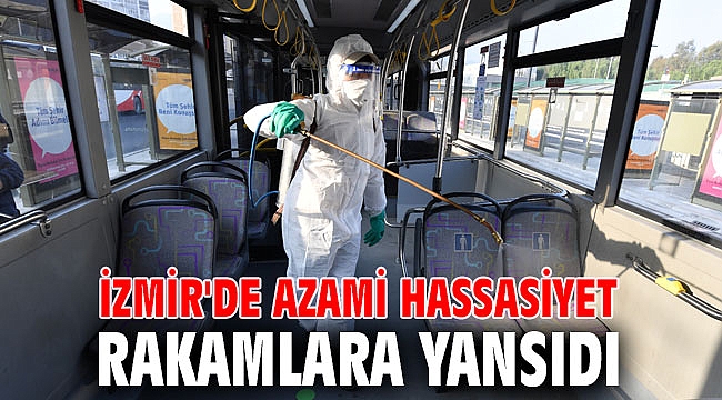İzmir'de azami hassasiyet rakamlara yansıdı