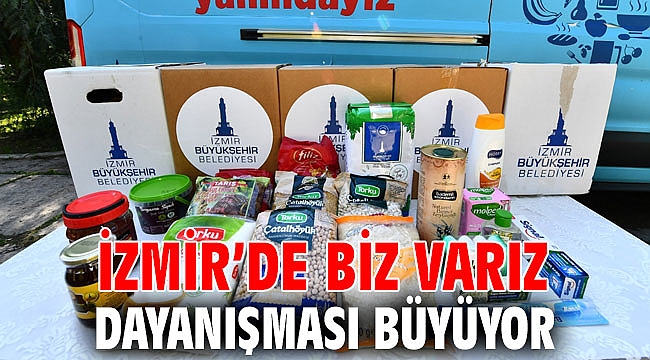 İzmir’de Biz Varız dayanışması büyüyor