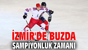 İzmir'de buzda şampiyonluk zamanı