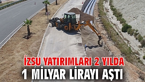 İZSU Genel Müdürlüğü yatırımları 2 yılda 1 milyar lirayı aştı