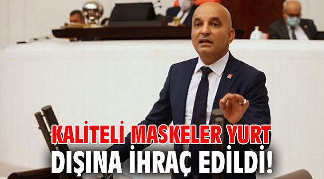 Kaliteli maskeler yurt dışına ihraç edildi!