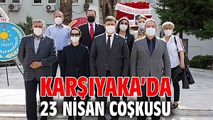 Karşıyaka’da 23 Nisan coşkusu