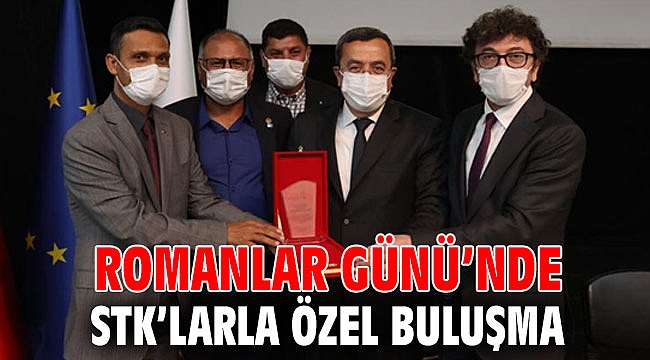 Konak'ta Romanlar Günü’nde Sivil toplum kuruluşlarıyla özel buluşma