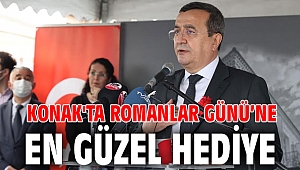 Konak'ta Romanlar Günü’ne en güzel hediye