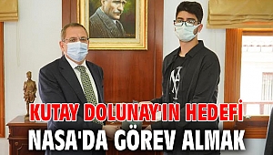 Kutay Dolunay'ın hedefi Nasa'da görev almak