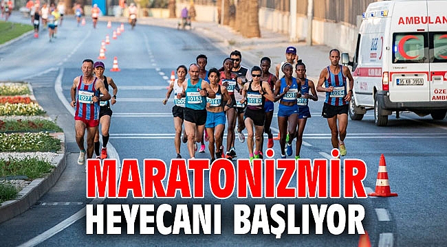 Maratonİzmir heyecanı başlıyor