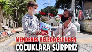 Menderes Belediyesi’nden Çocuklara Sürpriz