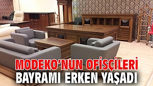 MODEKO’NUN OFİSÇİLERİ BAYRAMI ERKEN YAŞADI