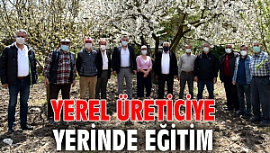 Yerel üreticiye yerinde eğitim