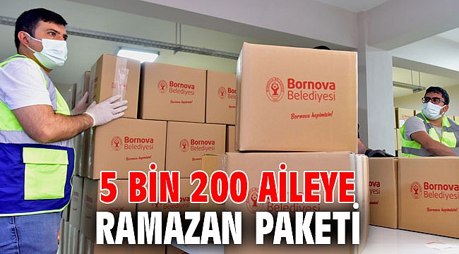 5 bin 200 aileye Ramazan Paketi