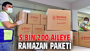 5 bin 200 aileye Ramazan Paketi