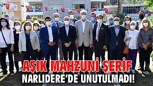 Aşık Mahzuni Şerif Narlıdere’de unutulmadı!