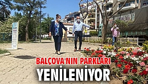Balçova'nın Parkları Yenileniyor