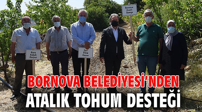 Bornova Belediyesi atalık tohumu geleceğe taşıyor!