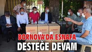 Bornova’da esnafa desteğe devam