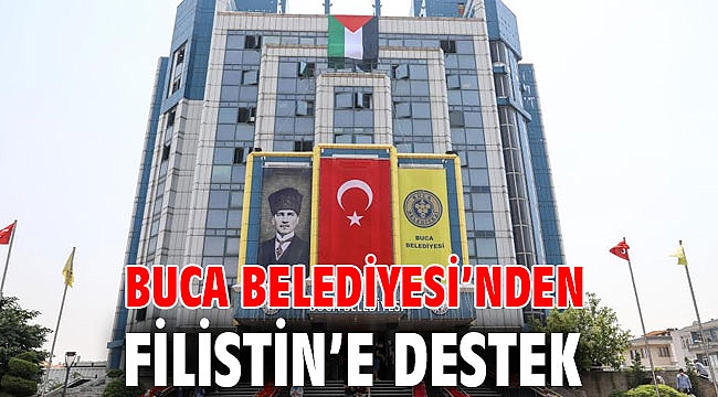 Buca Belediyesi’nden Filistin’e destek