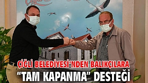 Çiğli Belediyesi’nden Balıkçılara “Tam Kapanma” Desteği
