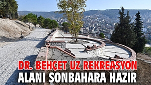 Dr. Behçet Uz Rekreasyon Alanı sonbahara hazır