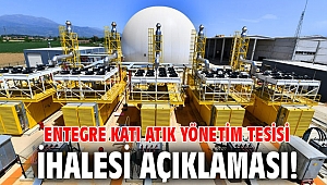 Entegre katı atık yönetim tesisi Ödemiş'te hizmete giriyor