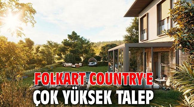 Folkart Country'e çok yüksek talep