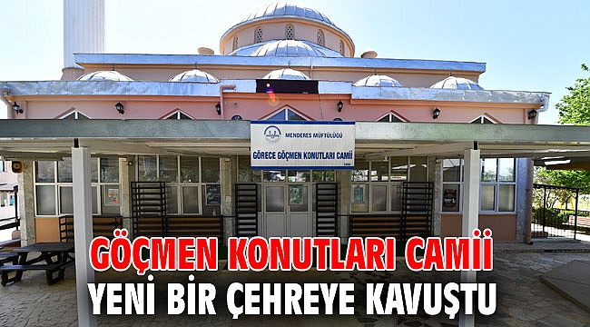 Göçmen Konutları Camii yeni bir çehreye kavuştu