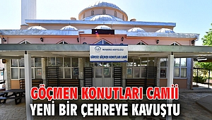 Göçmen Konutları Camii yeni bir çehreye kavuştu