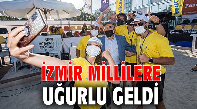 İzmir millilere uğurlu geldi