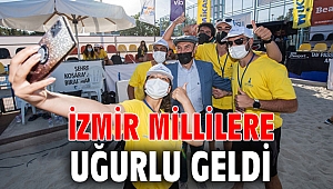 İzmir millilere uğurlu geldi