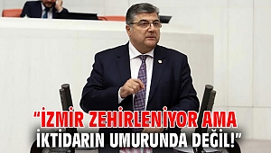 “İzmir zehirleniyor ama iktidarın umurunda değil!”