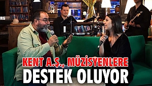 Kent A.Ş., Müzisyenlere Destek Oluyor