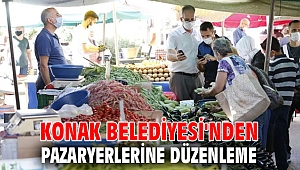 Konak Belediyesi'nden pazaryerlerine düzenleme