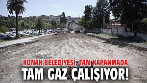 Konak Belediyesi, tam kapanmada tam gaz çalışıyor!
