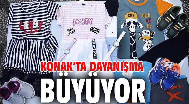 Konak’ta dayanışma adım adım büyüyor