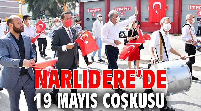 Narlıdere’de 19 Mayıs coşkusu