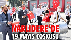 Narlıdere’de 19 Mayıs coşkusu