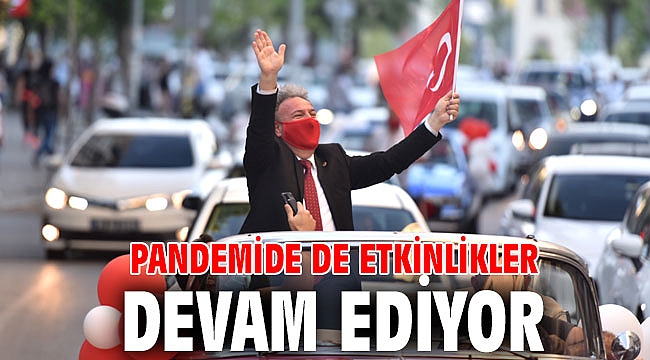 Pandemide de etkinlikler devam ediyor