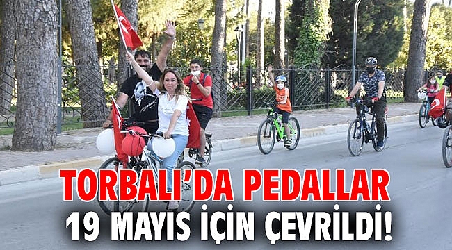 Torbalı’da pedallar 19 Mayıs için çevrildi!